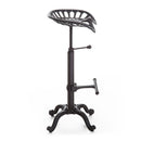Bar Stool Industrial Metal Tractor Seat Adjustable Cast New Style Stool
