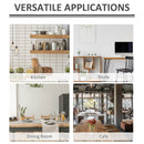 High Back Dining Chairs Modern Upholstered Velvet-Touch Fabric Accent Chairs with Metal Legs for Kitchen, Set of 2, Green