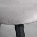 High Back Dining Chairs Modern Upholstered Velvet-Touch Fabric Accent Chairs with Metal Legs for Kitchen, Set of 2, Green