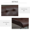 Bar stools Set of 2 Adjustable Height Swivel Bar Chairs with Footrest for Kitchen, Counter, Home Bar - Brown