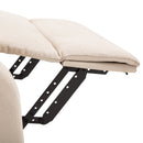 Lift Armchair Electric Power Stand Assist Recliner Chair w/ Remote Control Linen Fabric Beige