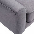 Armchair, 78Wx68Dx99H cm-Light Grey