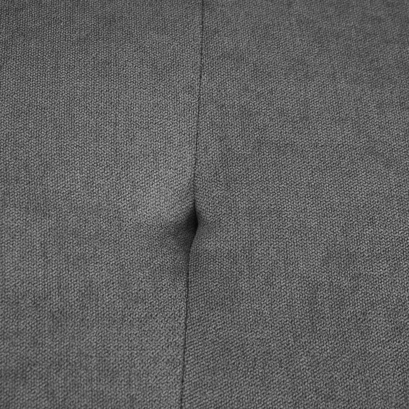 Faux Velvet Upholstered 3-Seater Sofa Bed