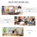 Linen Upholstered Pine Wood Accent Armchair - Grey