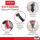 Lewis's 2 in 1 Cyclonic Corded Vacuum Hoover