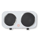 Lewis's Hotplate Double 2500W - White