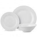 Lewis's 12 Piece Dinner Set - Arctic White
