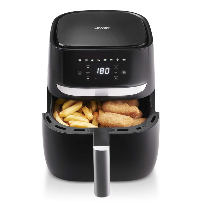 Lewis's Digital Air Fryer 5.7L 1700W - Black