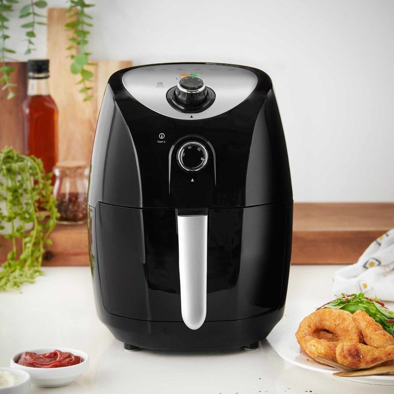 Lewis's Compact Air Fryer 2.4L 900W - Black