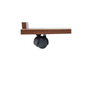 Open Wardrobe W/ Clothes Hanging Rail-Walnut