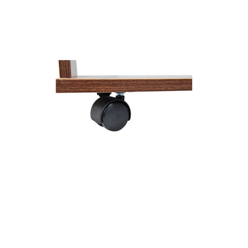 Open Wardrobe W/ Clothes Hanging Rail-Walnut