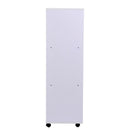 Particle Board Mobile Open Wardrobe On Wheels White
