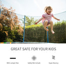 HOMCOM Trampoline Replacement Net Safety Enclosure Spare 8ft