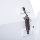 MDF Children's Toy Storage Chest w/ Safety Hinge White