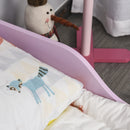 MDF Kids Castle Design Kids Single Bed Pink