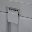 Go Outdoors Portable Camping Toilet - Grey, Lightweight & Mobile Travel Chemical Toilet