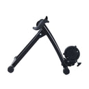 Foldable Indoor Bike Turbo Trainer Folding Exercise Fitness Training-Black