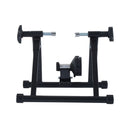 Foldable Indoor Bike Turbo Trainer Folding Exercise Fitness Training-Black