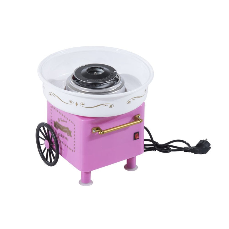 HOMCOM Electric Candy Floss Machine, 450W-Pink