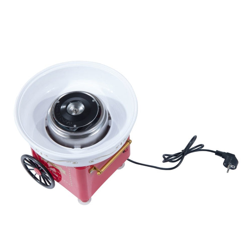 HOMCOM Electric Candy Floss Machine, 450W-Red