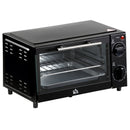 HOMCOM Mini Oven & Grill - Black