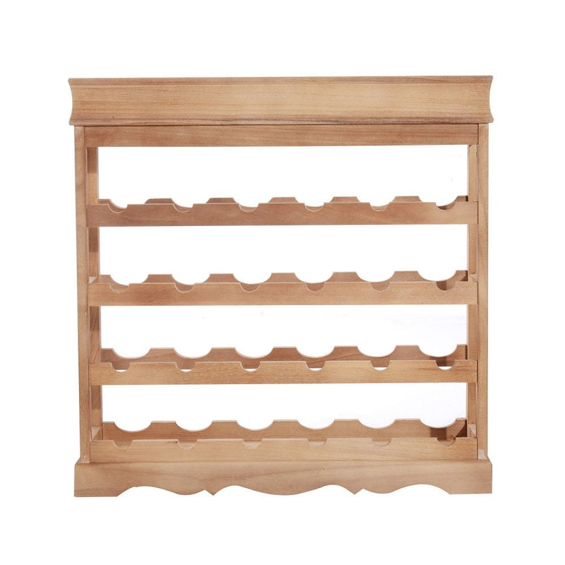 Wine Rack,70Wx22.5Dx70H cmx 24 Bottles  4-tier-Wood