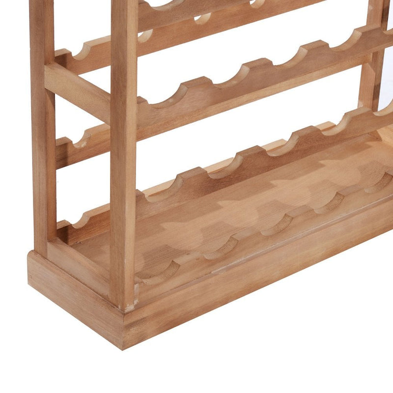 Wine Rack,70Wx22.5Dx70H cmx 24 Bottles  4-tier-Wood