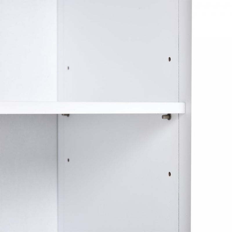 HOMCOM Kitchen Storage Trolley White