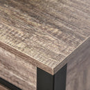 Kitchen Trolley Utility Cart on Wheels with Storage Shelves & Drawer for Dining Room, Grey Room