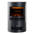 HOMCOM Electric Fireplace Heater 900W/1800W-Black