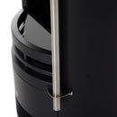 HOMCOM Electric Fireplace Heater 900W/1800W-Black