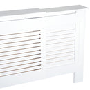 HOMCOM Extendable MDF Radiator Cover MDF-White