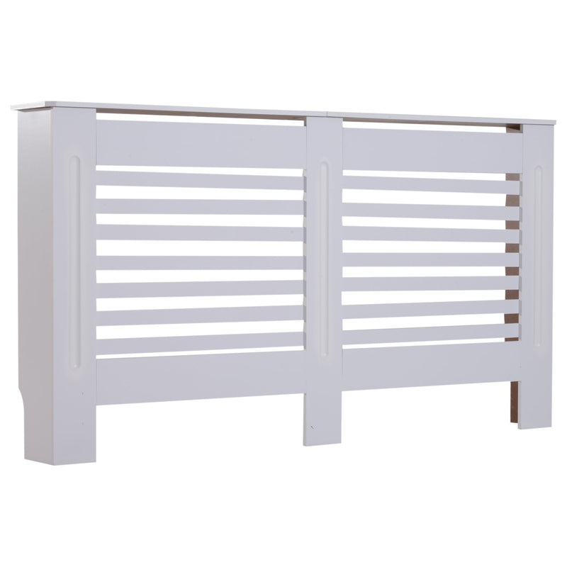 HOMCOM MDF Radiator Cover, 152 cm L-White