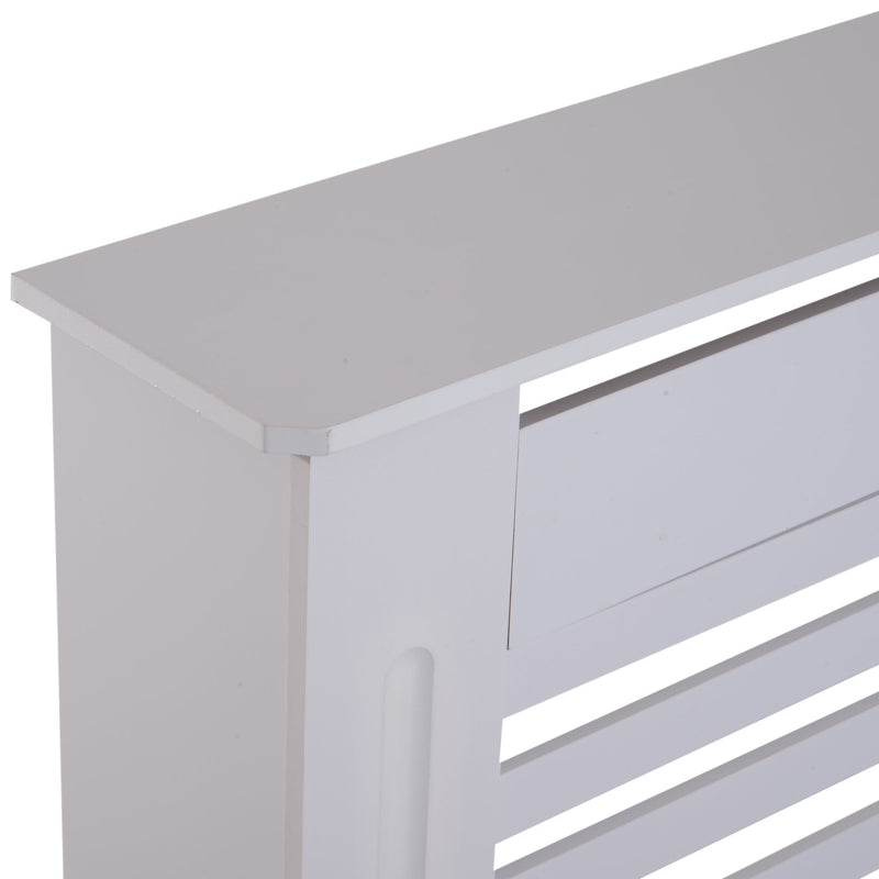 HOMCOM MDF Radiator Cover, 152 cm L-White