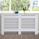 HOMCOM MDF Radiator Cover, 152 Cm L-White