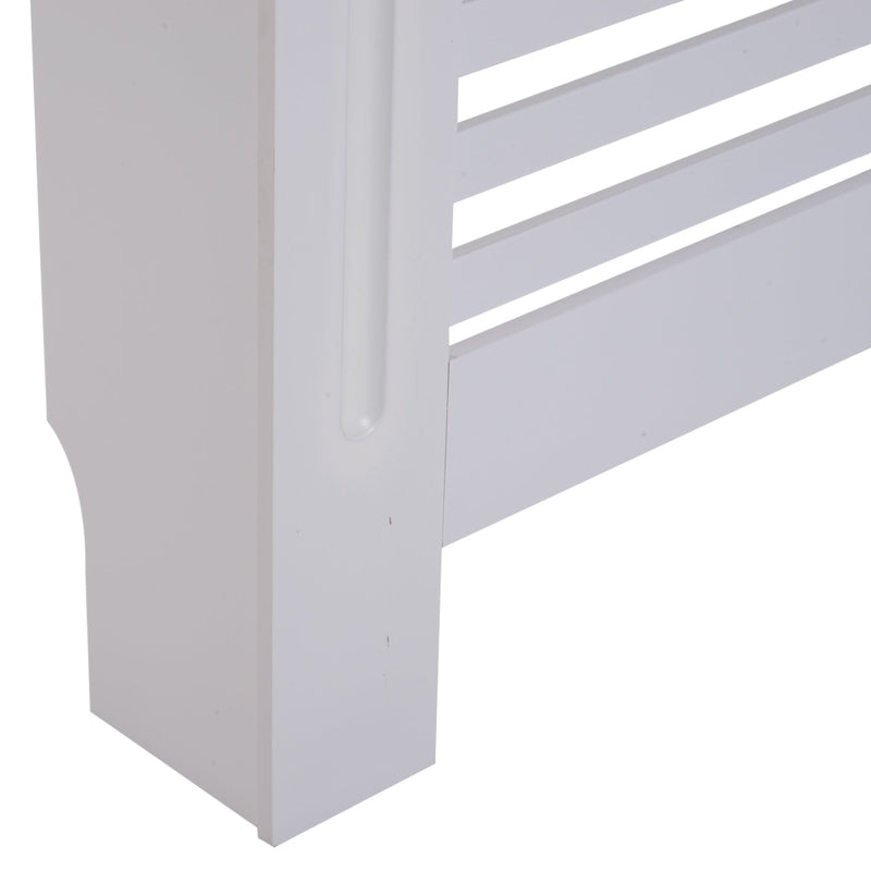 HOMCOM MDF Radiator Cover, 152 cm L-White