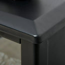 HOMCOM Electric Fireplace Stove, Free Standing Fireplace Heater With Realistic Flame Effect, Adjustable Temperature And Overheat Protection, Black W/