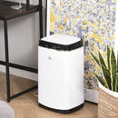 HOMCOM 20L/Day 8000ML Portable Dehumidifier 3 Modes Auto Shut Off Silent Moisture Air Cleaner for Basement, Bedroom, Bathroom, Living Room, RV
