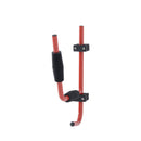 HOMCOM Canoe/Kayak Aluminum Wall Mount Hangers - Red