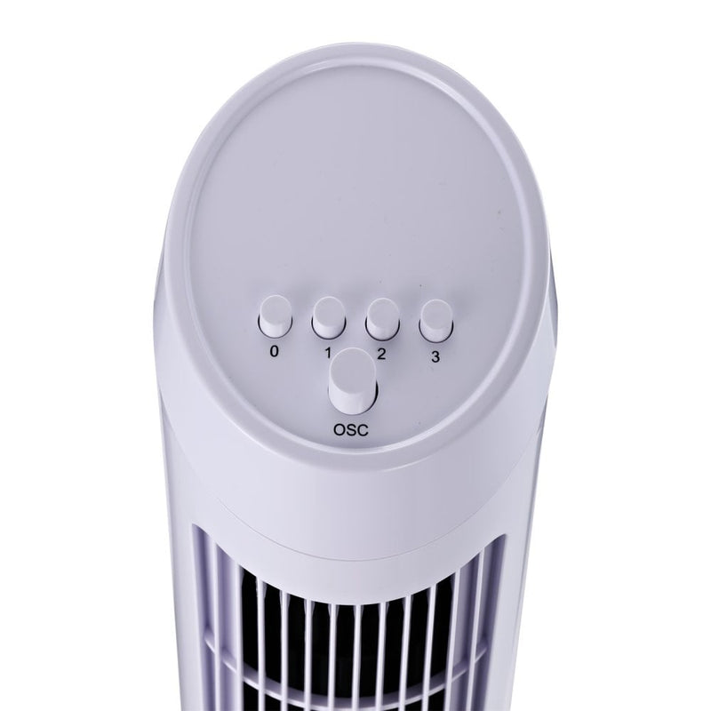 HOMCOM Tower fan- White