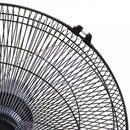 HOMCOM ABS Free-Standing Oscillating Timer Fan w/ Remote Black