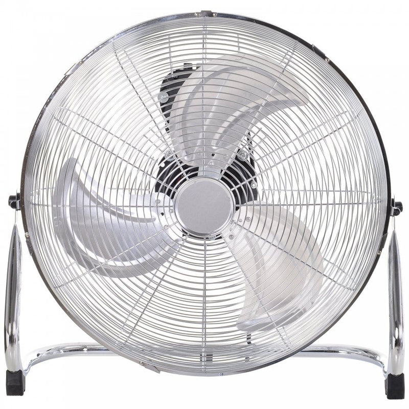 HOMCOM Pedestal fan 20" Chrome.