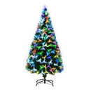 1.5m Pre-Lit Artificial Christmas Tree - Green