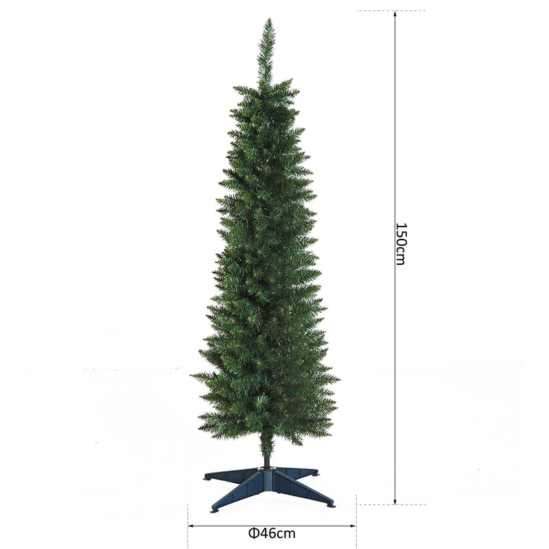 Artificial Pine Tree, 1.5m, Plastic Stand