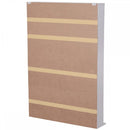 HOMCOM Shelves Rack Unit-White