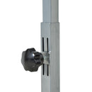 MDF Height Adjustable Sofa & Bed Table Black/White