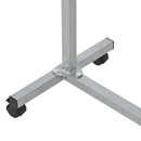 MDF Height Adjustable Sofa & Bed Table Black/White