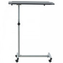 MDF Height Adjustable Sofa & Bed Table Black/White