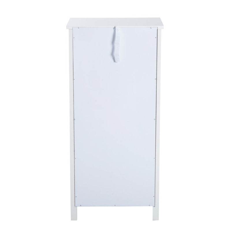 Storage Chest Unit, 46Wx34Dx94H cm-White