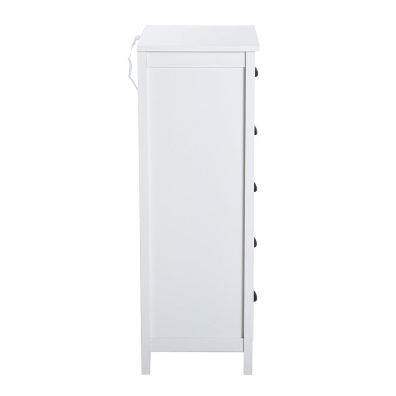 Storage Chest Unit, 46Wx34Dx94H cm-White